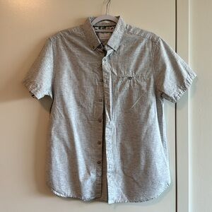 Denim & Flower Ricky Singh Short Sleeved Button Down , Size M